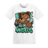 Green Glow 3s T Shirt Match BER Hustle All Day - NastyJamz