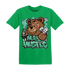 Green Glow 3s T Shirt Match BER Hustle All Day - NastyJamz