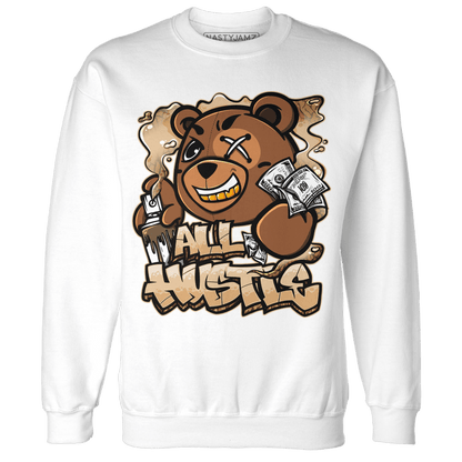 Palomino 3s Sweatshirt Match BER Hustle All Day - NastyJamz