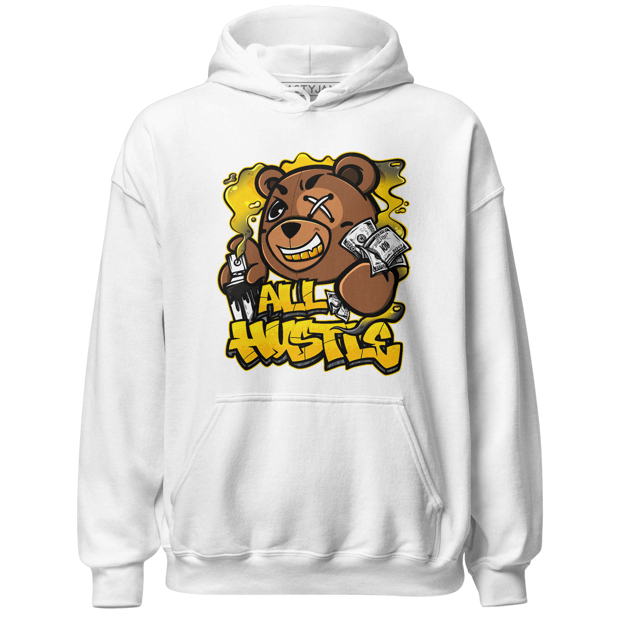 Thunder 4s Hoodie Match BER Hustle All Day - NastyJamz