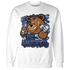 Midnight Navy 5s Sweatshirt Match BER Hustle All Day - NastyJamz