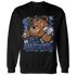 Midnight Navy 5s Sweatshirt Match BER Hustle All Day - NastyJamz