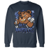 Midnight Navy 5s Sweatshirt Match BER Hustle All Day - NastyJamz