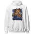 Midnight Navy 5s Hoodie Match BER Hustle All Day - NastyJamz