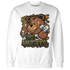 Olive 5s Sweatshirt Match BER Hustle All Day - NastyJamz