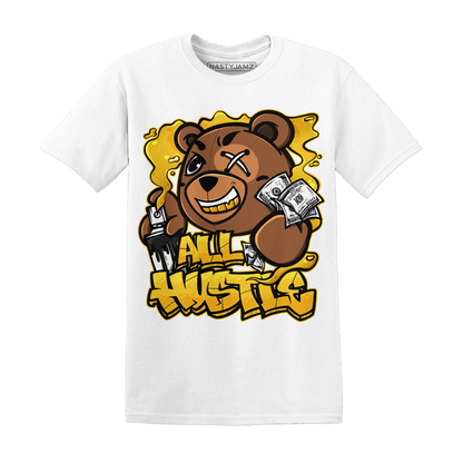Yellow Ochre 6s T Shirt Match BER Hustle All Day - NastyJamz