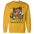 Yellow Ochre 6s Sweatshirt Match BER Hustle All Day - NastyJamz