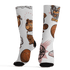 Low Legend Pink 11s Socks Match BER Icon Wallpapers 3D All-Over Print - NastyJamz