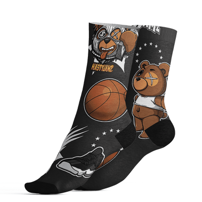 Low Space Jamz 11s Socks Match BER Icon Wallpapers 3D All-Over Print - NastyJamz