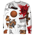 Retro Red Tax 12s Sweatshirt Match BER Icon Wallpapers 3D All-Over Print - NastyJamz