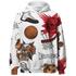 Retro Red Tax 12s Hoodie Match BER Icon Wallpapers 3D All-Over Print - NastyJamz