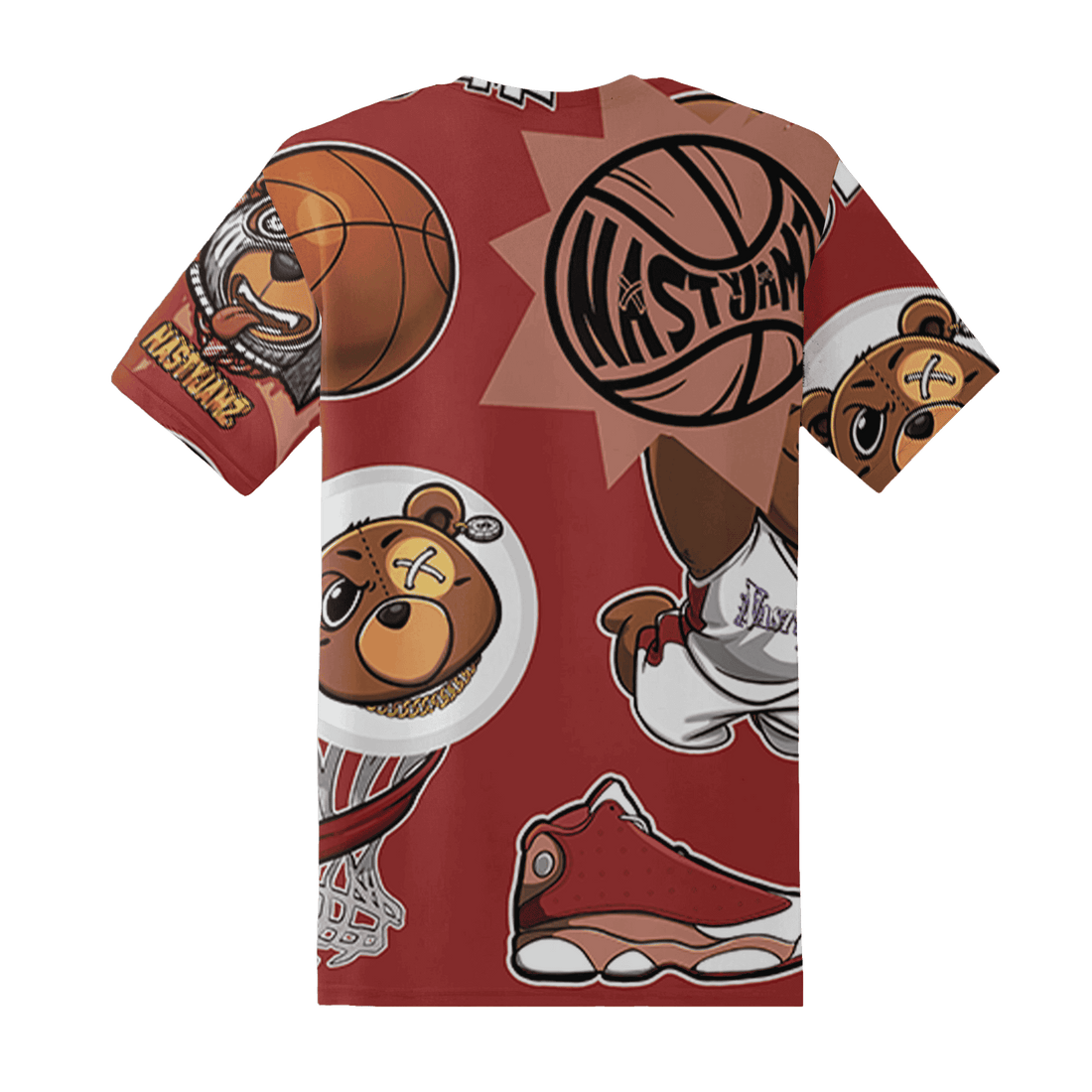Dune Red 13s T Shirt Match BER Icon Wallpapers 3D All-Over Print - NastyJamz