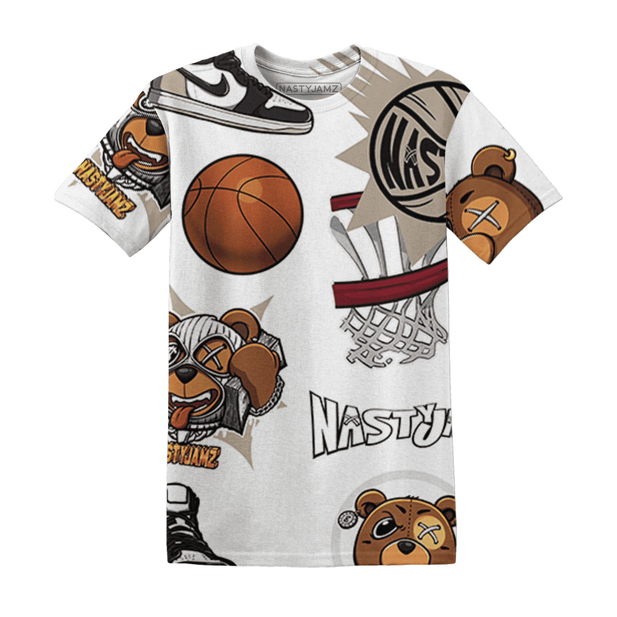 Latte 1s T Shirt Match BER Icon Wallpapers 3D All-Over Print - NastyJamz