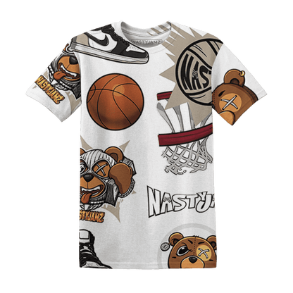 Latte 1s T Shirt Match BER Icon Wallpapers 3D All-Over Print - NastyJamz