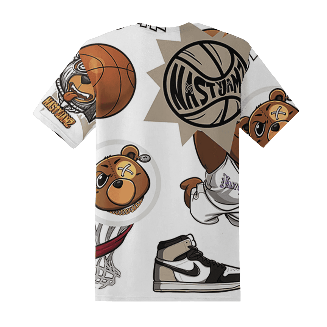 Latte 1s T Shirt Match BER Icon Wallpapers 3D All-Over Print - NastyJamz