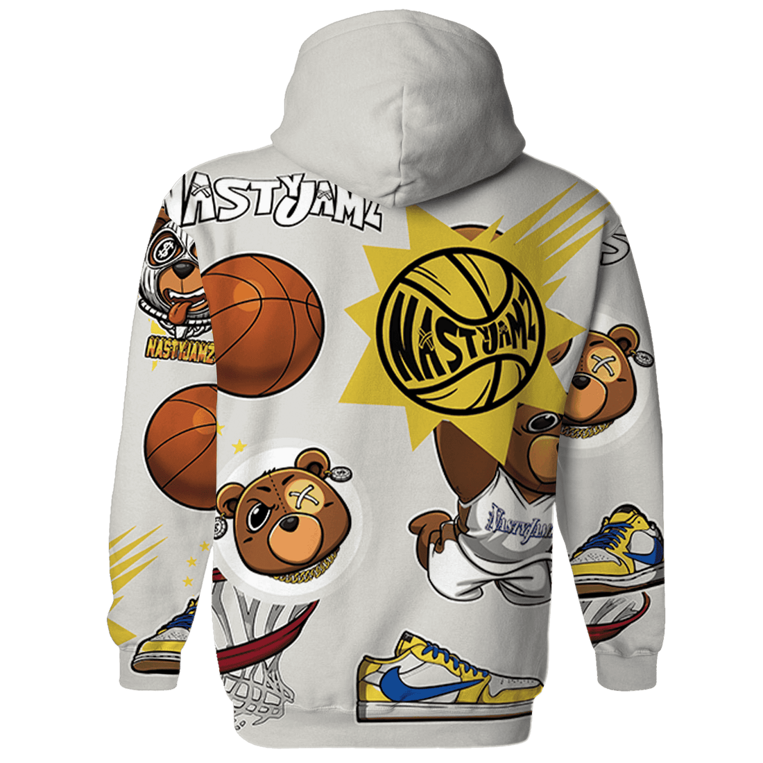 Low OG Canary TVSC 1s Hoodie Match BER Icon Wallpapers 3D All-Over Print - NastyJamz