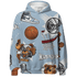 Mid Diffused Blue Grey 1s Hoodie Match BER Icon Wallpapers 3D All-Over Print - NastyJamz