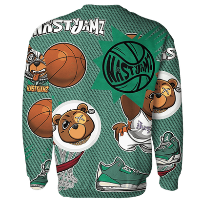Nina CN Abney 3s Sweatshirt Match BER Icon Wallpapers 3D All-Over Print - NastyJamz