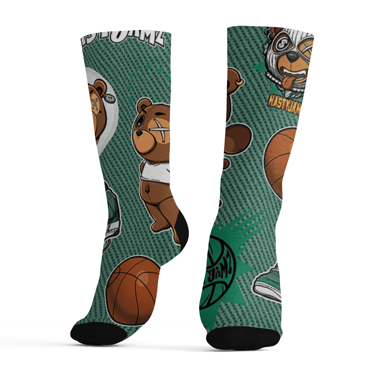 Nina CN Abney 3s Socks Match BER Icon Wallpapers 3D All-Over Print - NastyJamz