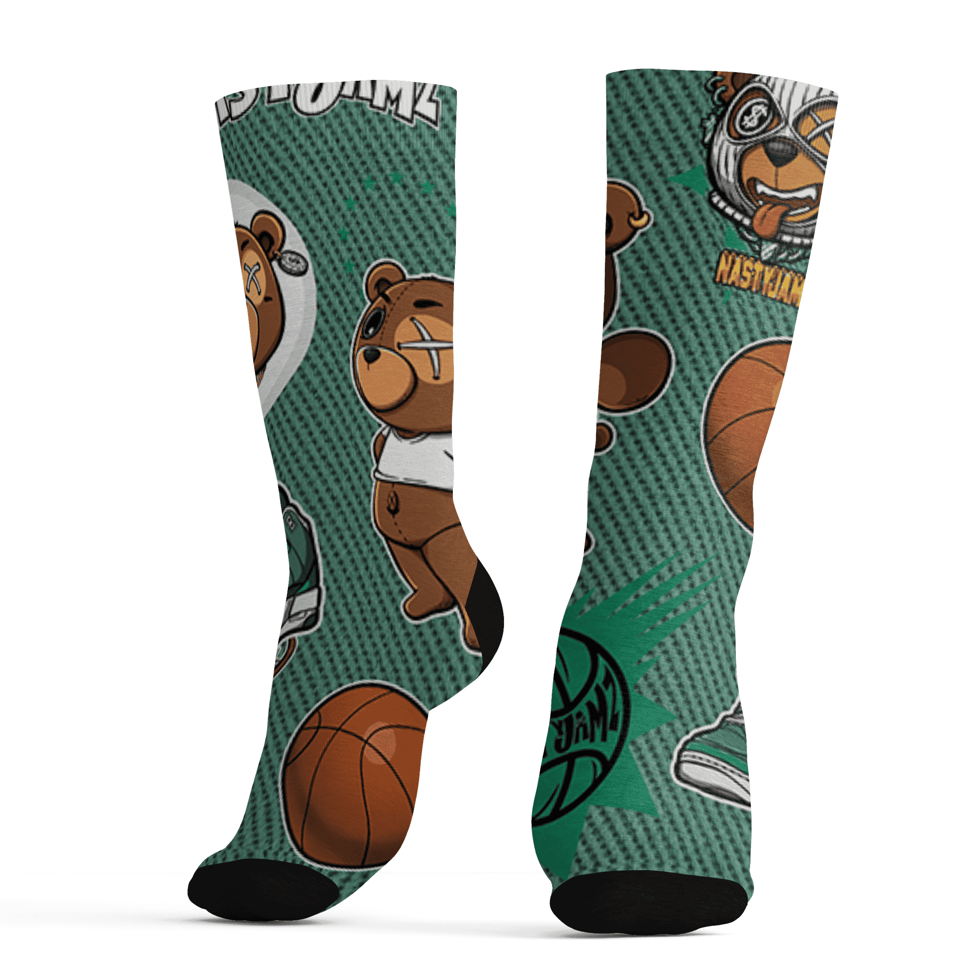 Nina CN Abney 3s Socks Match BER Icon Wallpapers 3D All-Over Print - NastyJamz