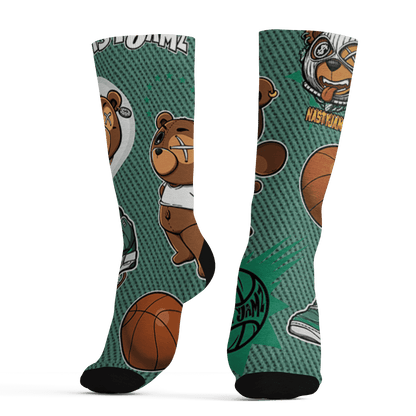 Nina CN Abney 3s Socks Match BER Icon Wallpapers 3D All-Over Print - NastyJamz