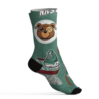 Nina CN Abney 3s Socks Match BER Icon Wallpapers 3D All-Over Print - NastyJamz