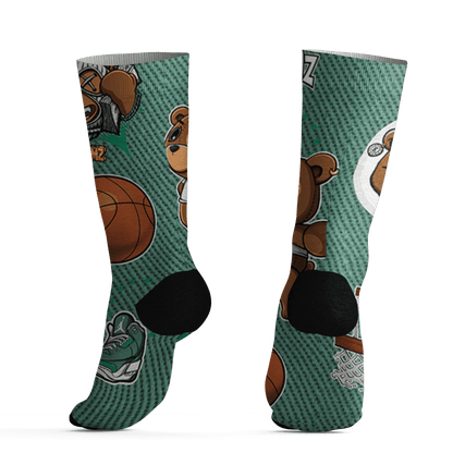 Nina CN Abney 3s Socks Match BER Icon Wallpapers 3D All-Over Print - NastyJamz
