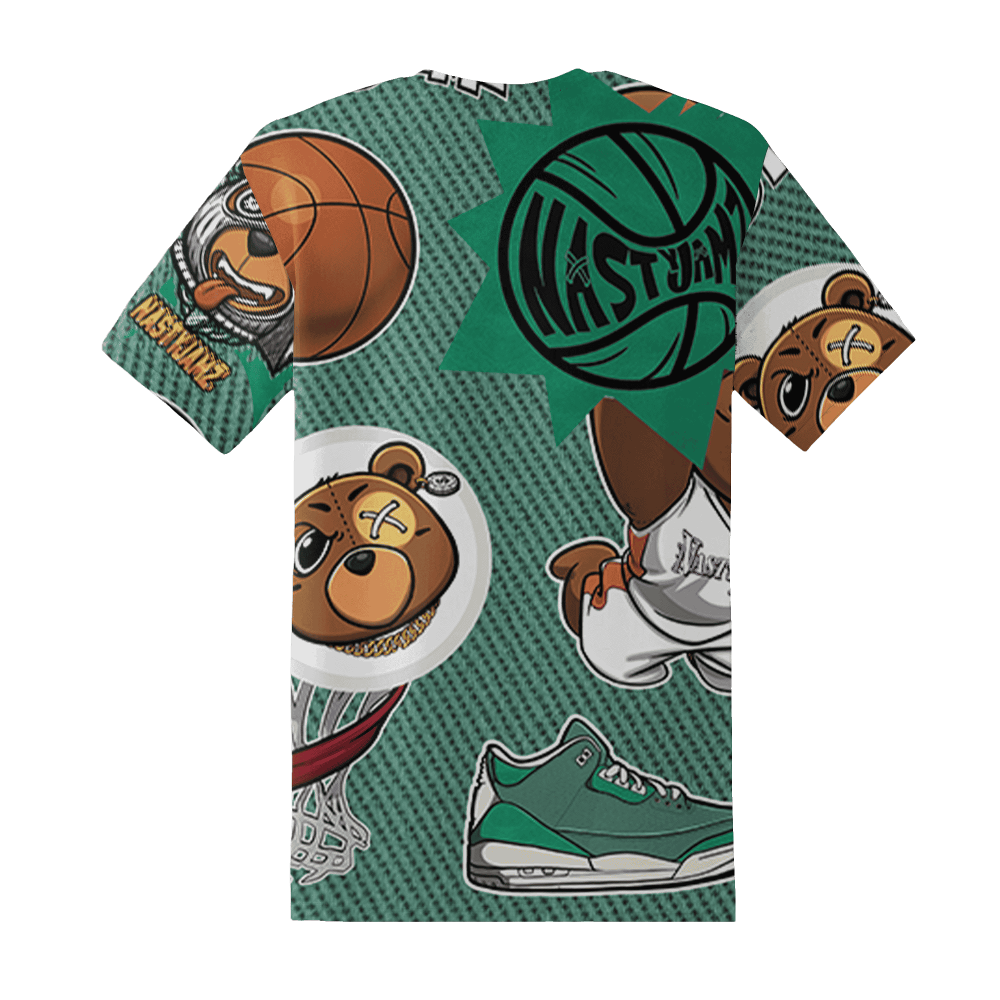 Nina CN Abney 3s T Shirt Match BER Icon Wallpapers 3D All-Over Print - NastyJamz
