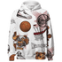 Red Stardust 3s Hoodie Match BER Icon Wallpapers 3D All-Over Print - NastyJamz