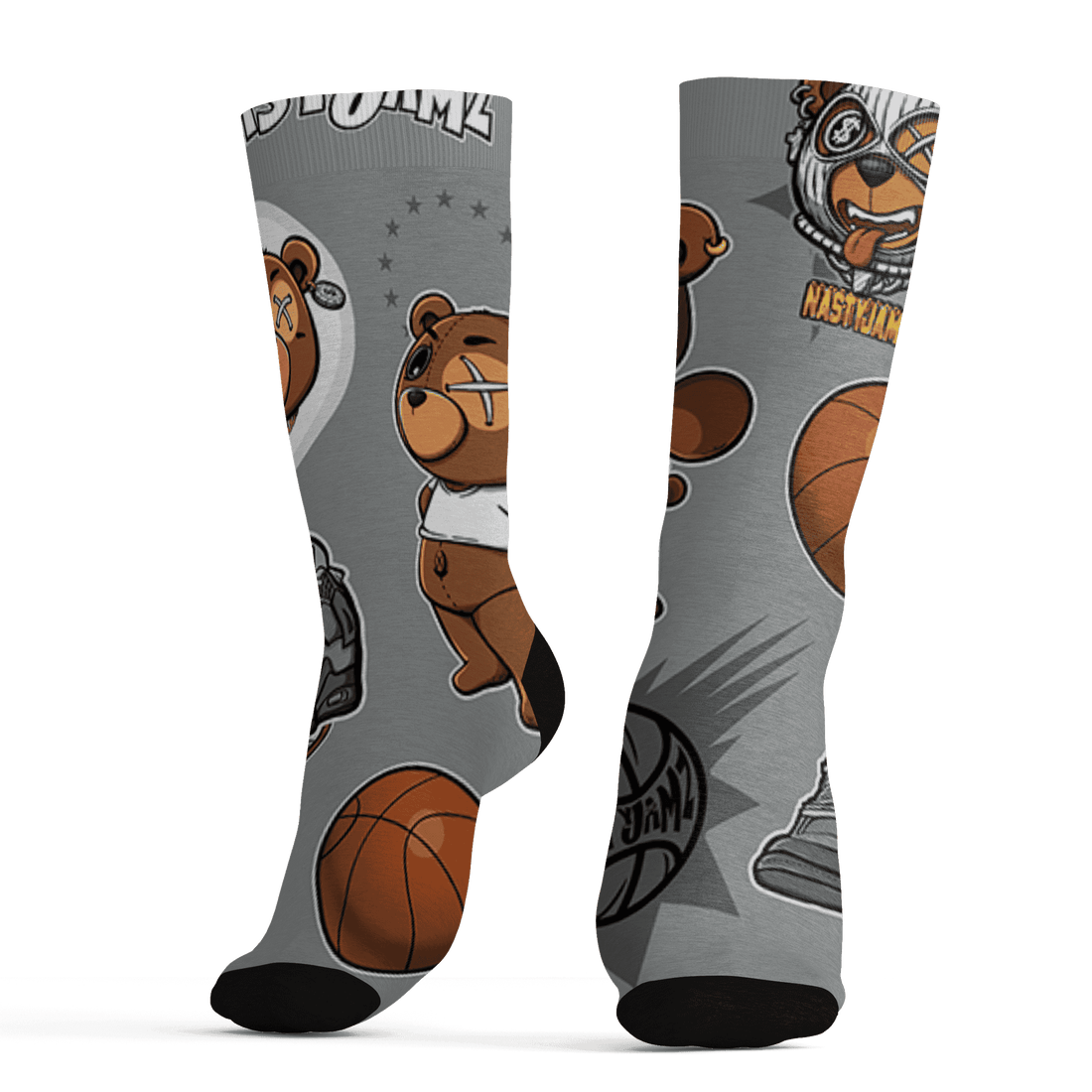 Paris Olympicsss 4s Socks Match BER Icon Wallpapers 3D All-Over Print - NastyJamz
