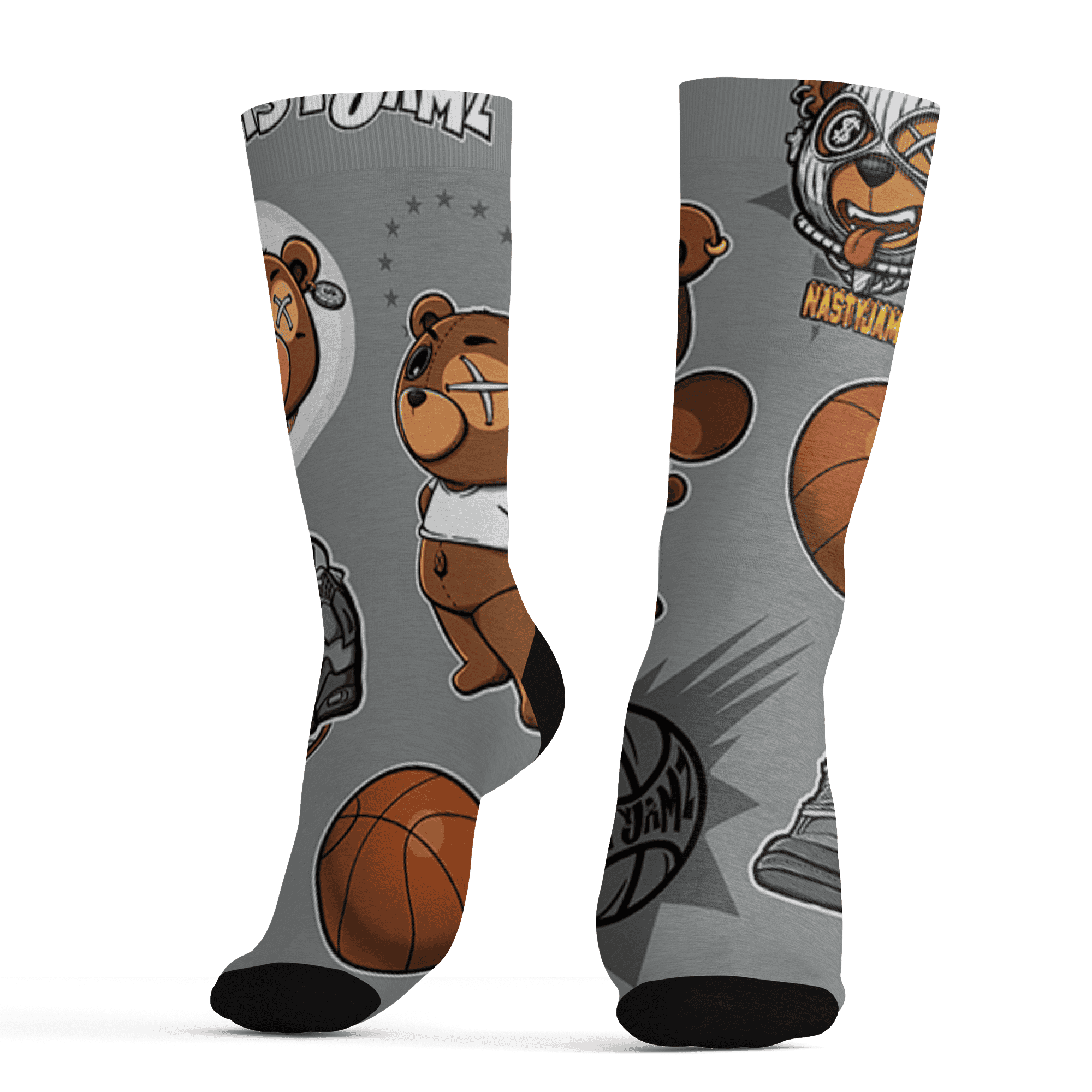 Paris Olympicsss 4s Socks Match BER Icon Wallpapers 3D All-Over Print - NastyJamz