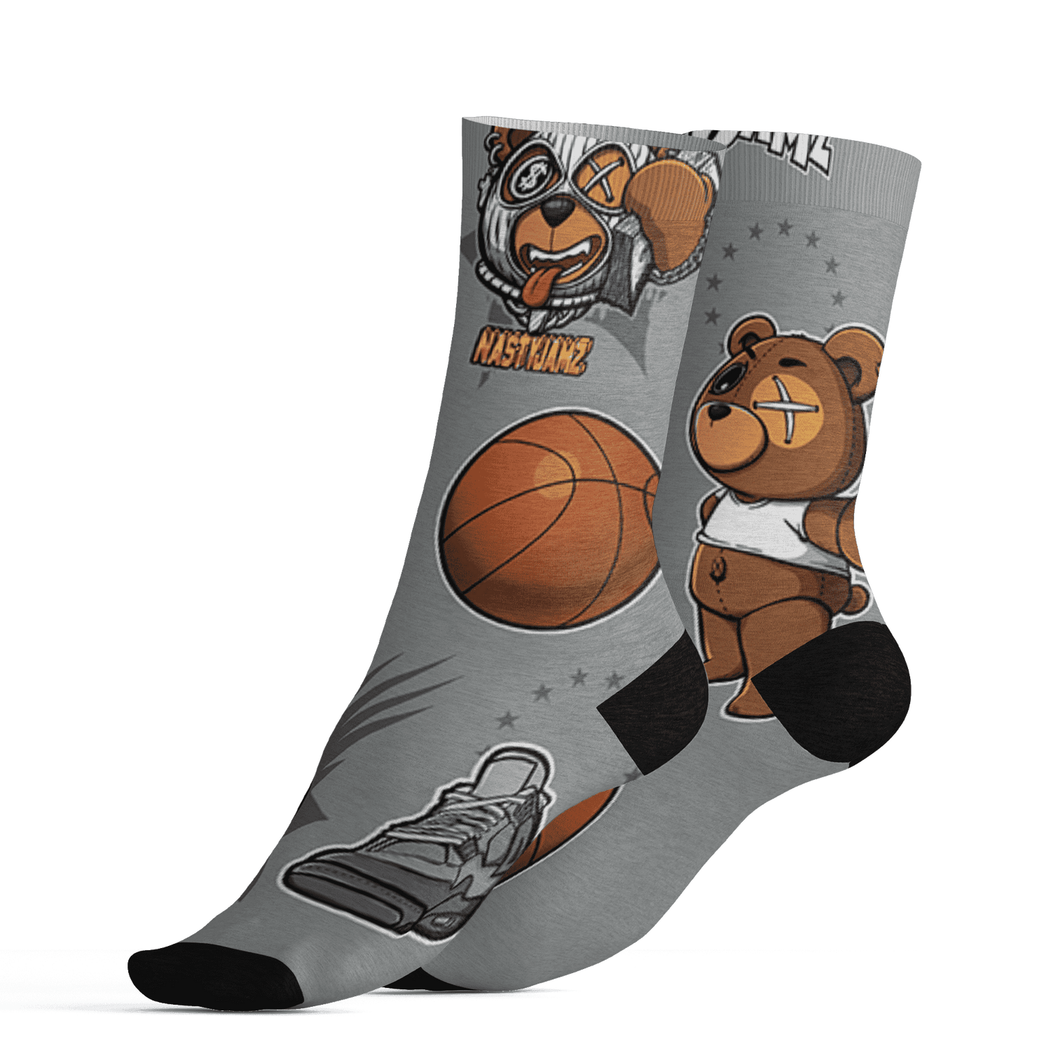 Paris Olympicsss 4s Socks Match BER Icon Wallpapers 3D All-Over Print - NastyJamz