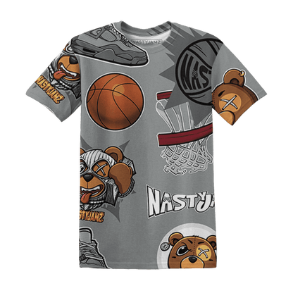 Paris Olympicsss 4s T Shirt Match BER Icon Wallpapers 3D All-Over Print - NastyJamz