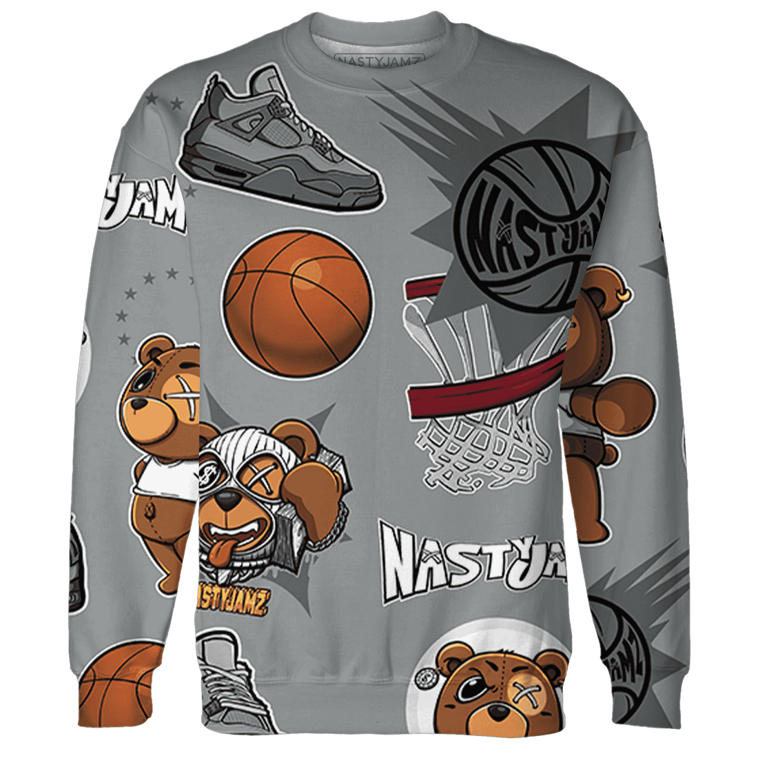 Paris Olympicsss 4s Sweatshirt Match BER Icon Wallpapers 3D All-Over Print - NastyJamz
