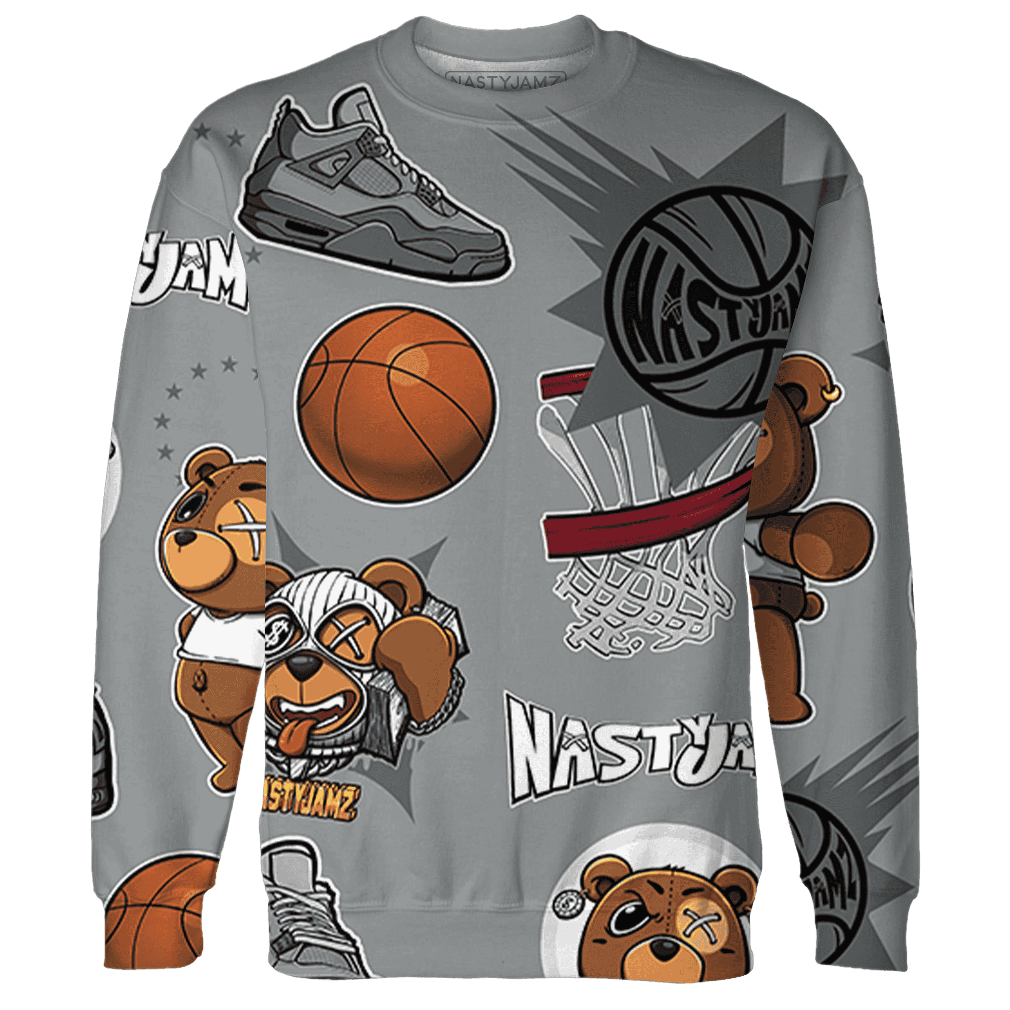 Paris Olympicsss 4s Sweatshirt Match BER Icon Wallpapers 3D All-Over Print - NastyJamz