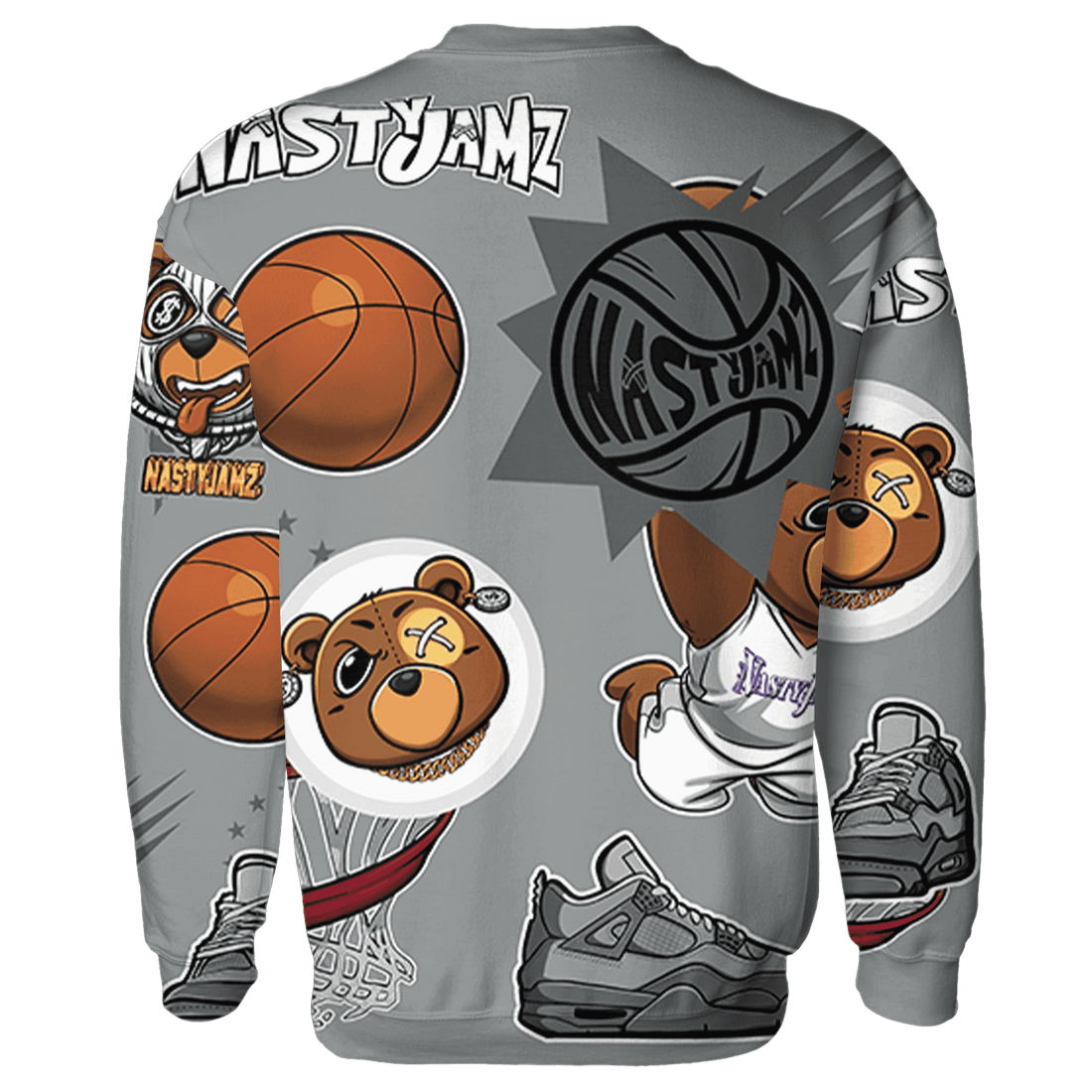 Paris Olympicsss 4s Sweatshirt Match BER Icon Wallpapers 3D All-Over Print - NastyJamz