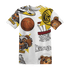 Vivid Sulfur 4s T Shirt Match BER Icon Wallpapers 3D All-Over Print - NastyJamz
