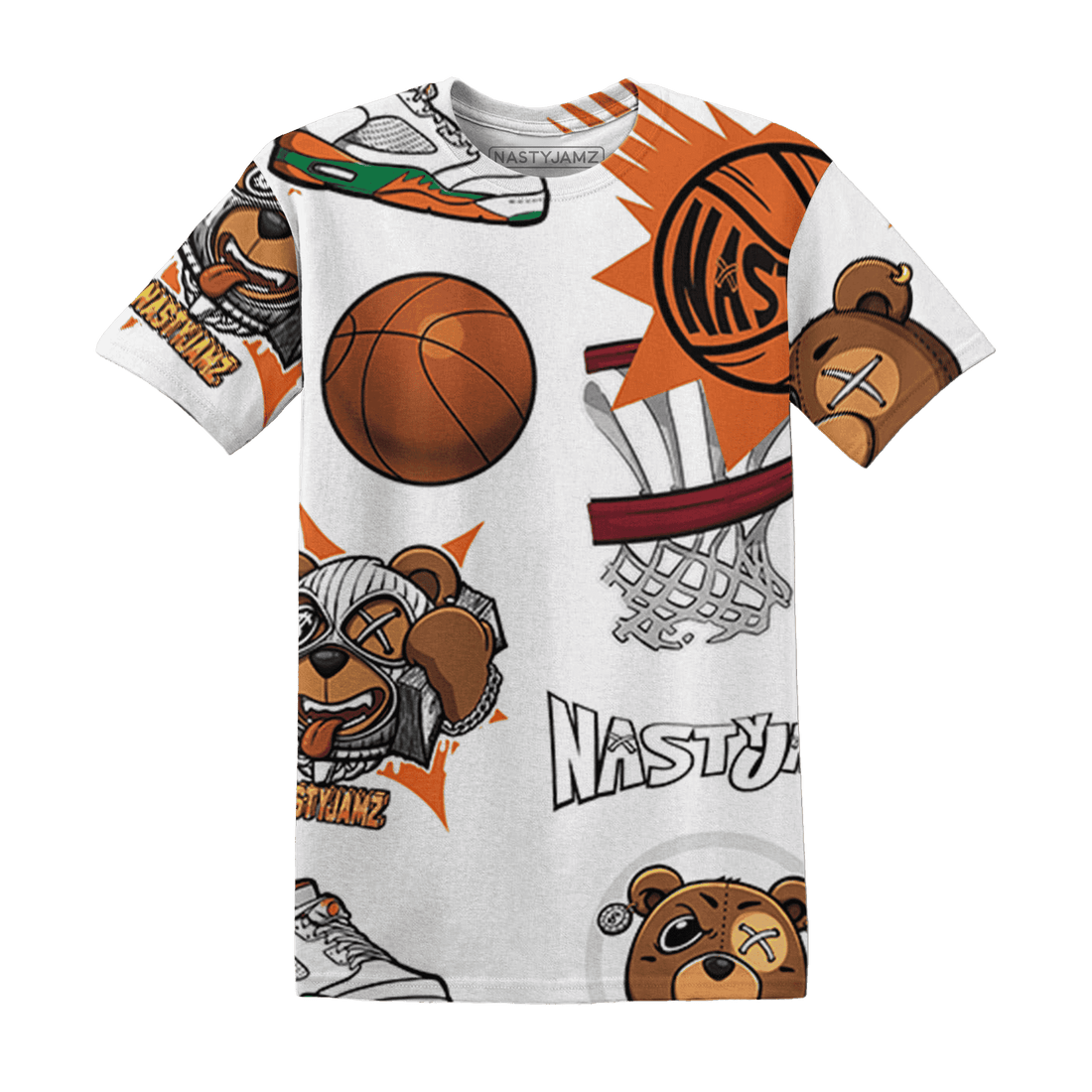 MAM Hurricanes 5s T Shirt Match BER Icon Wallpapers 3D All-Over Print - NastyJamz