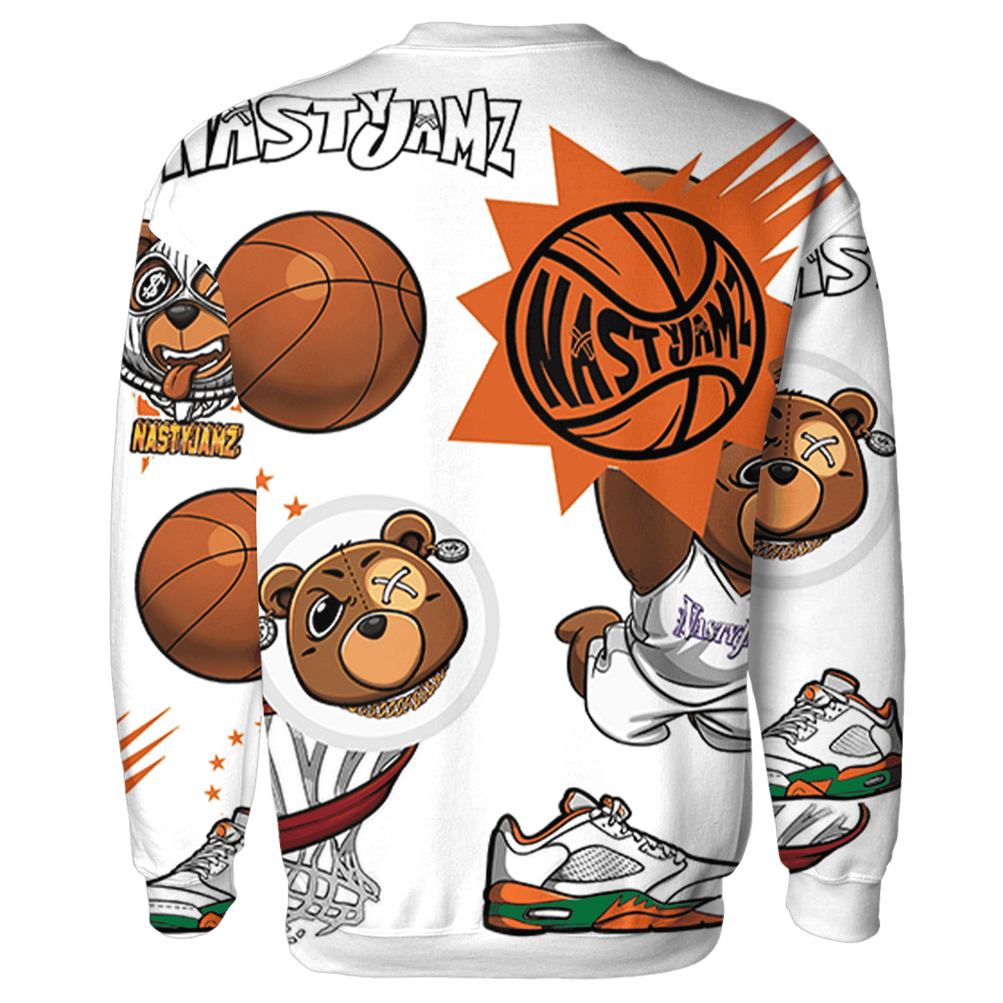 MAM Hurricanes 5s Sweatshirt Match BER Icon Wallpapers 3D All-Over Print - NastyJamz