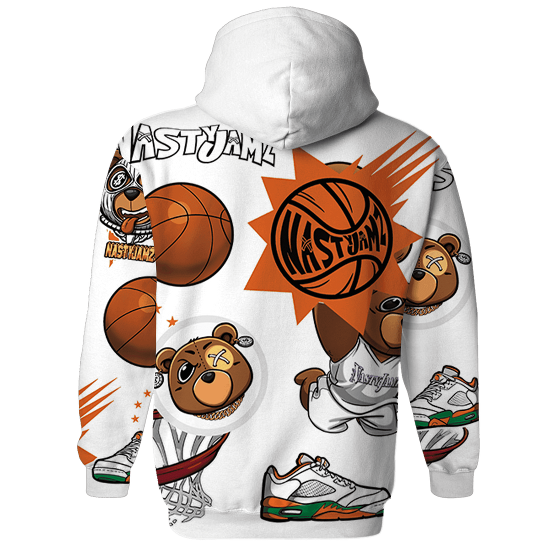 MAM Hurricanes 5s Hoodie Match BER Icon Wallpapers 3D All-Over Print - NastyJamz