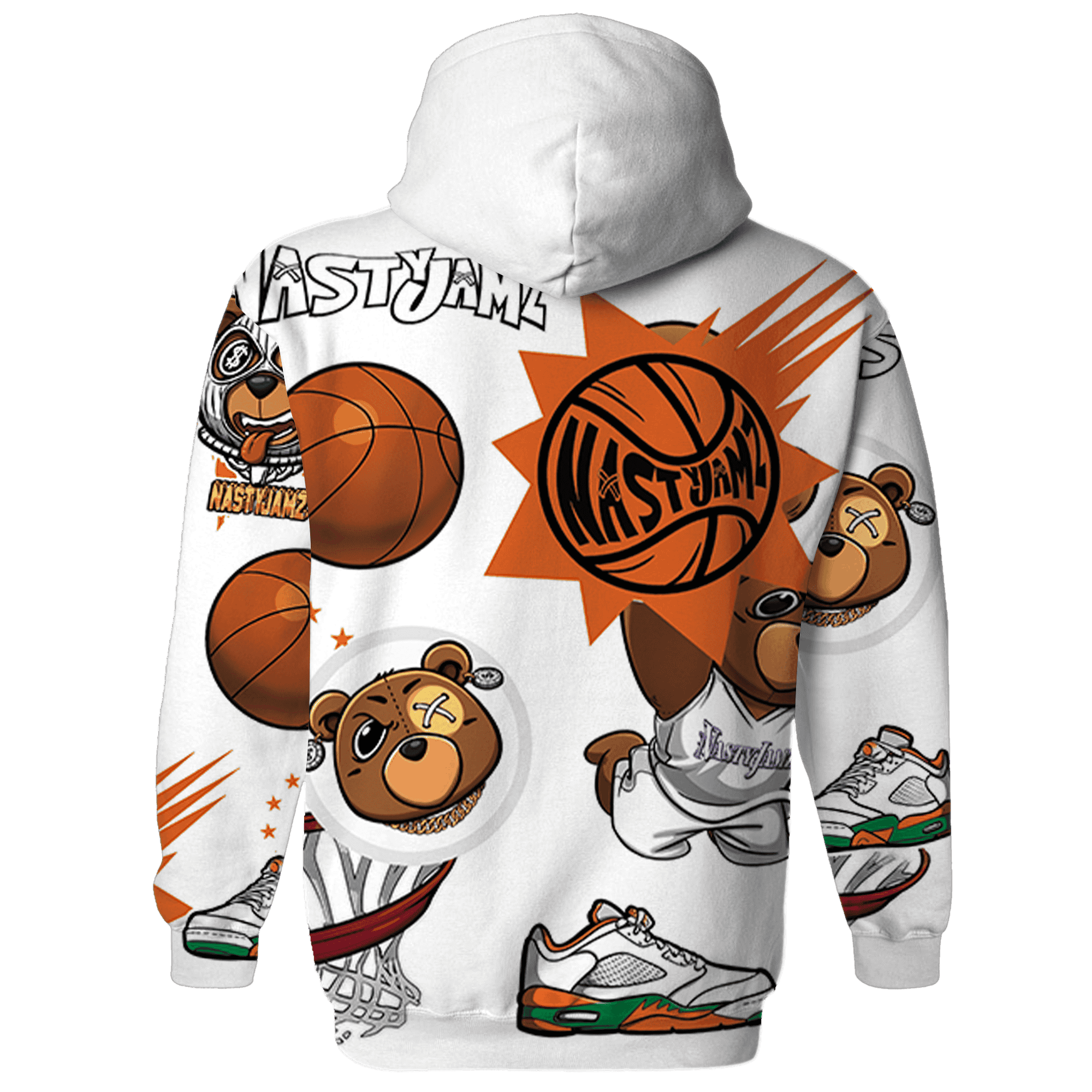 MAM Hurricanes 5s Hoodie Match BER Icon Wallpapers 3D All-Over Print - NastyJamz