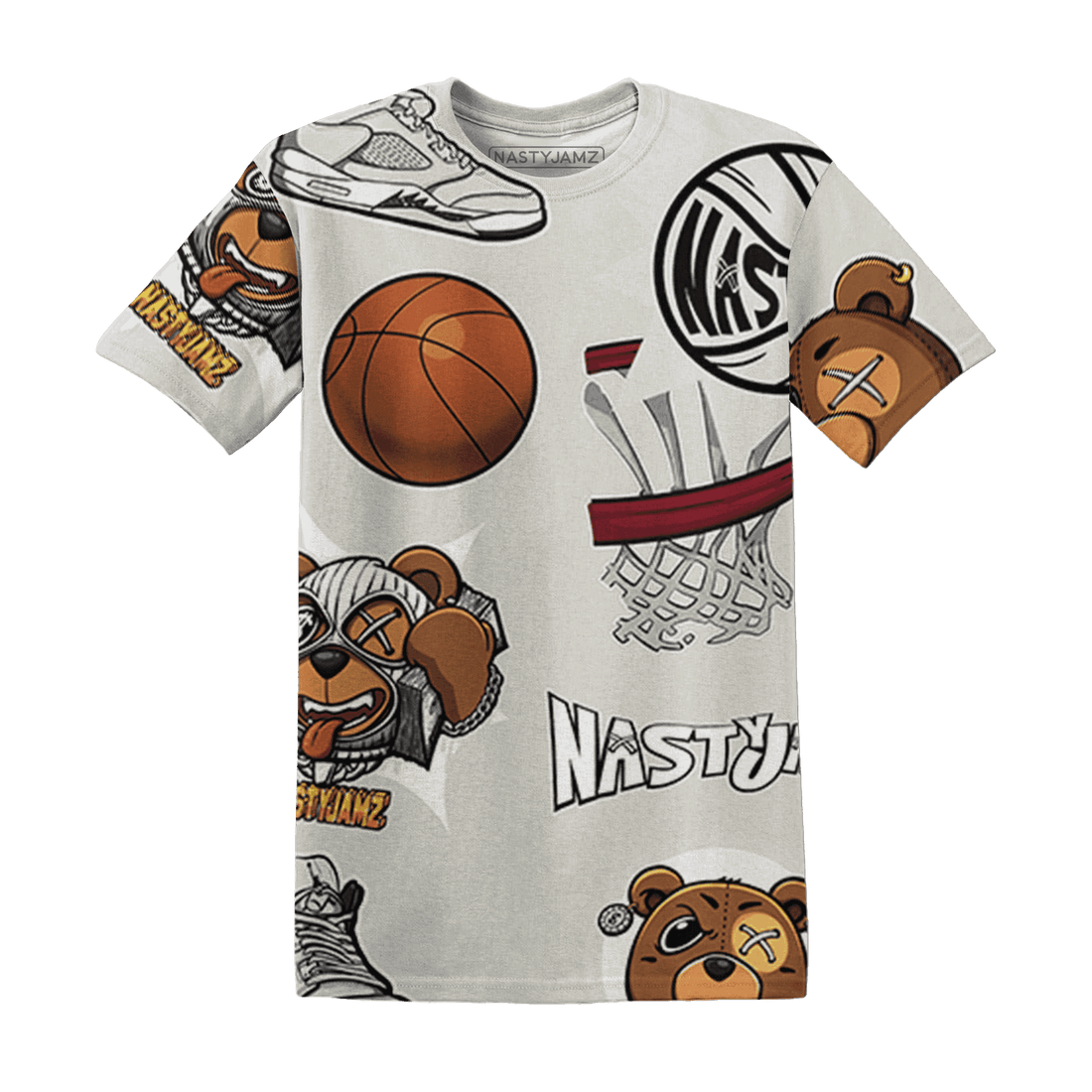 SE Sail 5s T Shirt Match BER Icon Wallpapers 3D All-Over Print - NastyJamz
