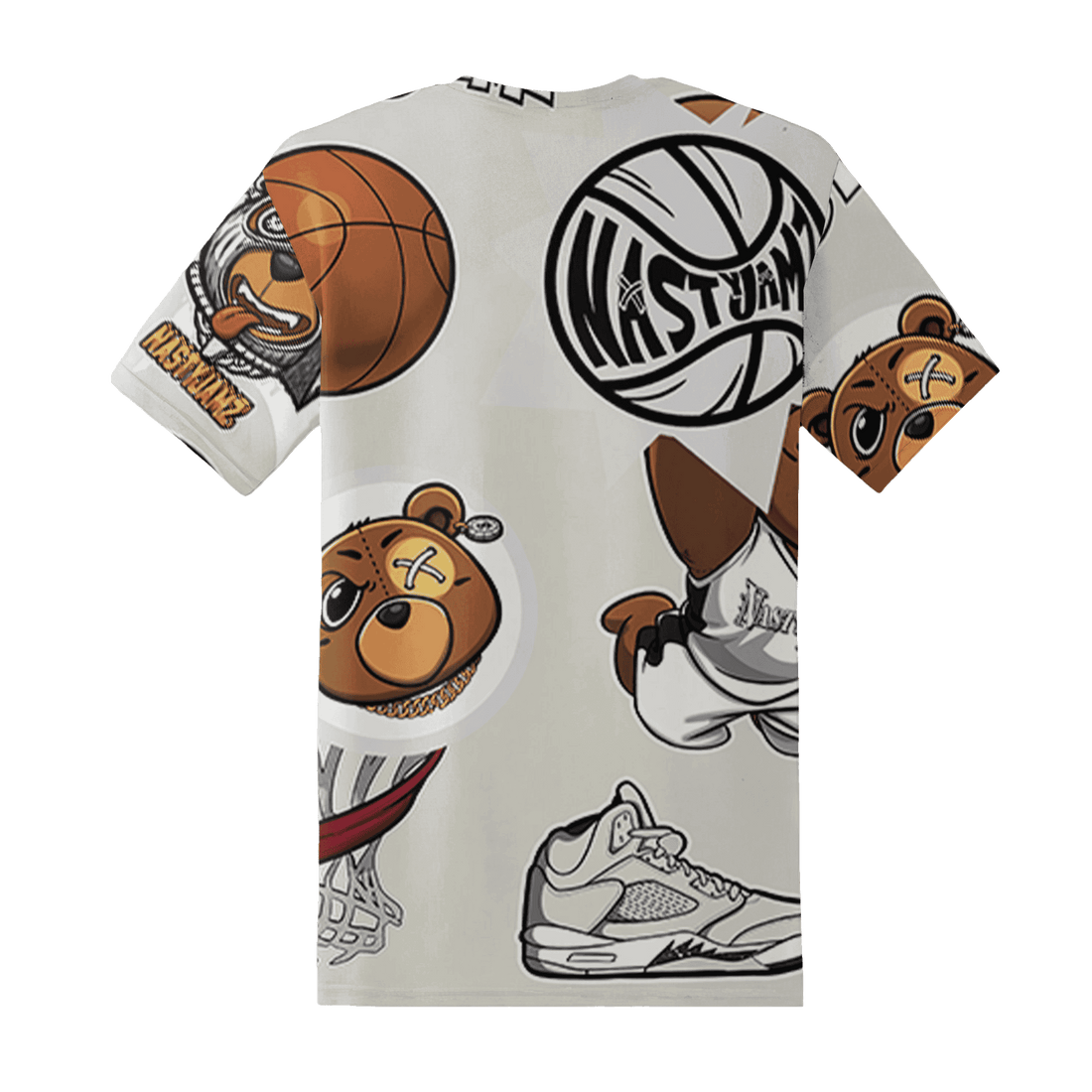 SE Sail 5s T Shirt Match BER Icon Wallpapers 3D All-Over Print - NastyJamz