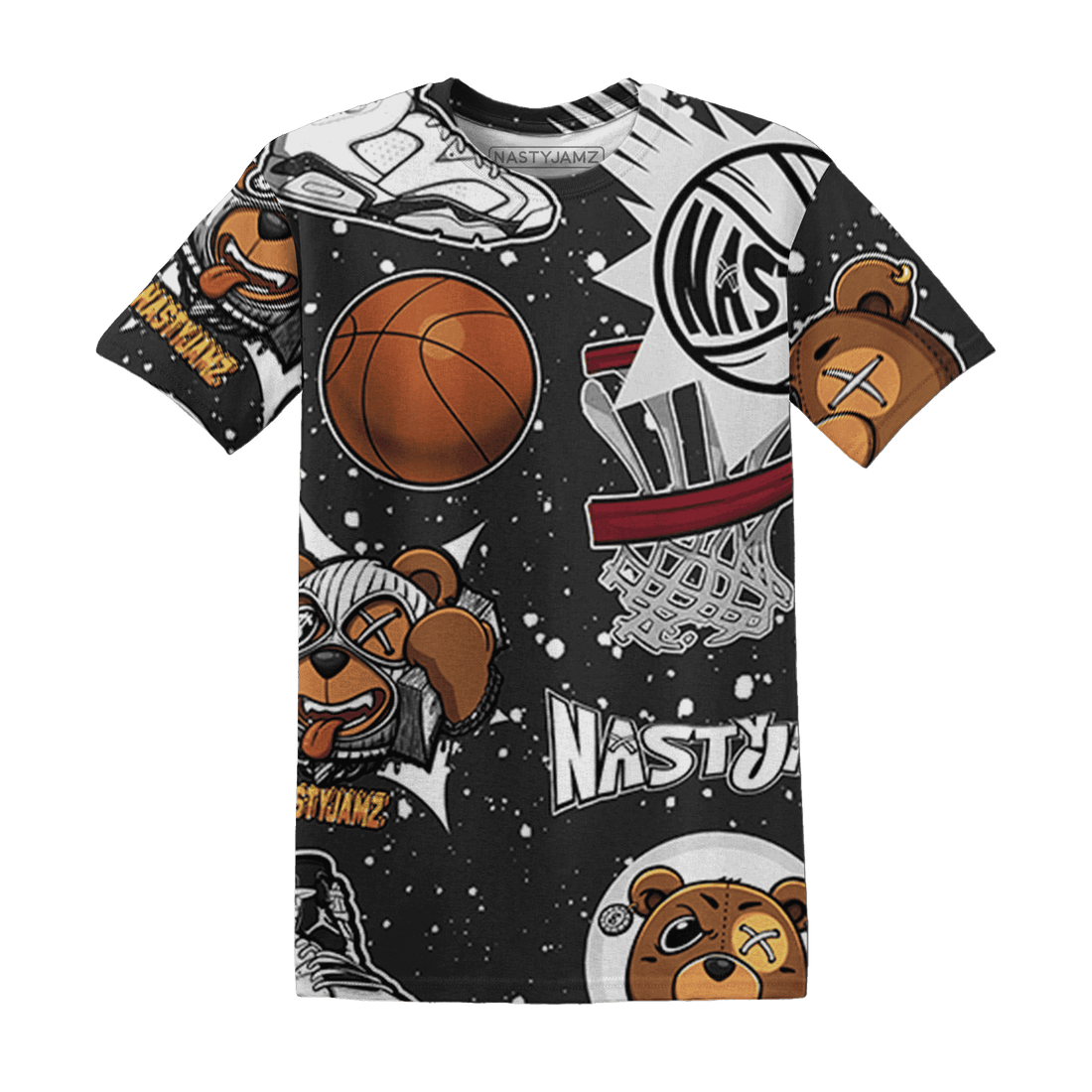 Reverse Oreo 6s T Shirt Match BER Icon Wallpapers 3D All-Over Print - NastyJamz