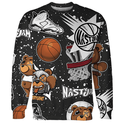 Reverse Oreo 6s Sweatshirt Match BER Icon Wallpapers 3D All-Over Print - NastyJamz