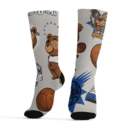 Air Max 1 86 Royal Socks Match BER Icon Wallpapers 3D All-Over Print - NastyJamz