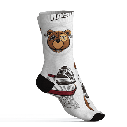 Dunk Low Baroque Brown Socks Match BER Icon Wallpapers 3D All-Over Print - NastyJamz