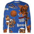 Dunk Low Knicks Sweatshirt Match BER Icon Wallpapers 3D All-Over Print - NastyJamz