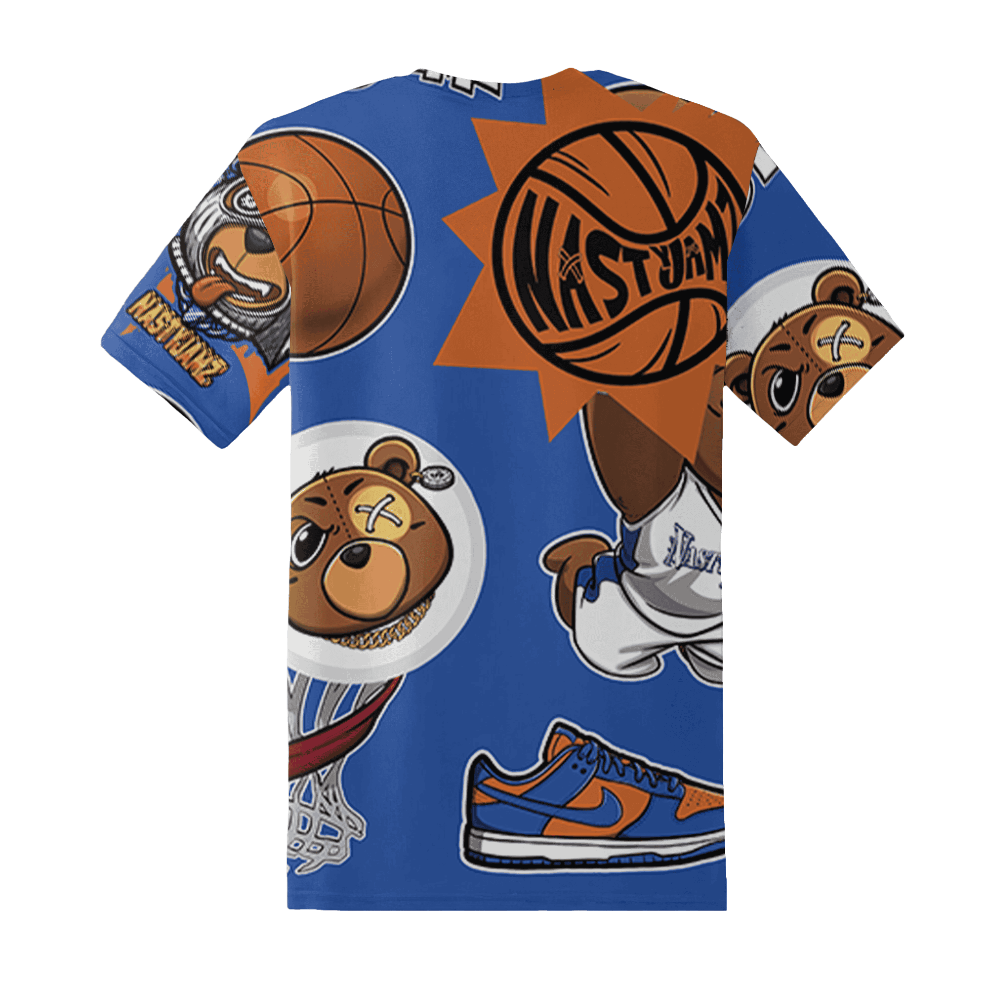 Dunk Low Knicks T Shirt Match BER Icon Wallpapers 3D All-Over Print - NastyJamz