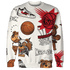JD Jumman Jack Red Sweatshirt Match BER Icon Wallpapers 3D All-Over Print - NastyJamz